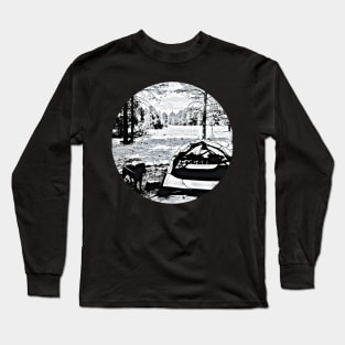 Camping with Dog Long Sleeve T-Shirt